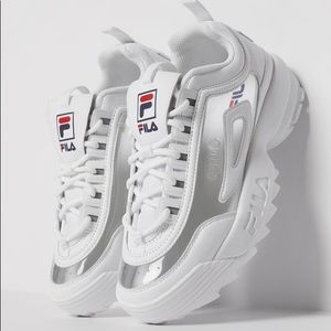 fila disruptor II clear